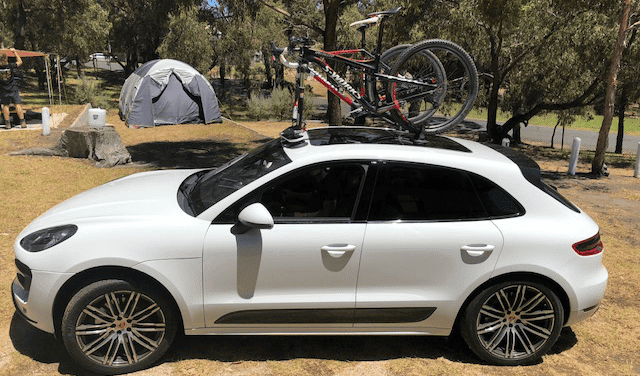 Porsche Macan Bike Rack SeaSucker Down Under